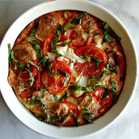 "Gluten-Free" Caprese Egg Bake

        | The Greater Knead