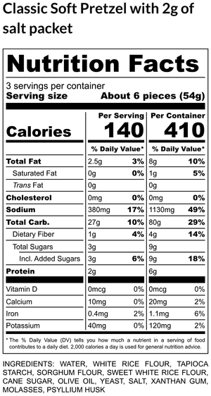 Soft Pretzel Nuggets - Classic