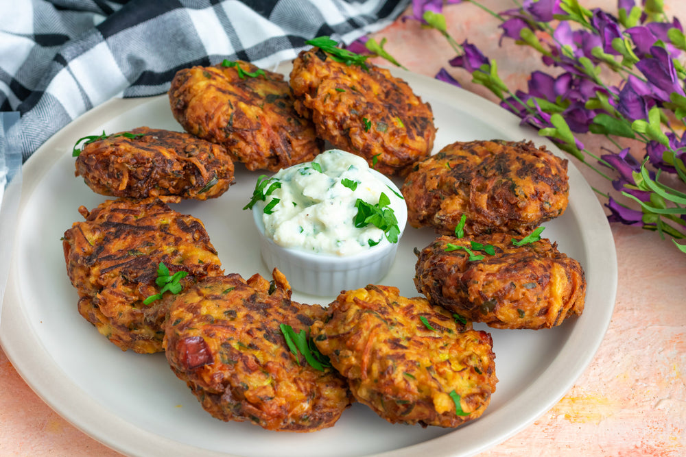 gluten free vegetable fritters