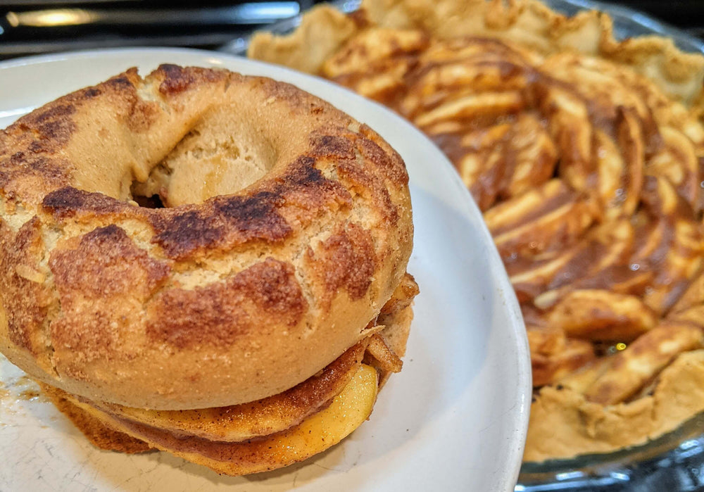 Gluten Free Apple Pie Bagel