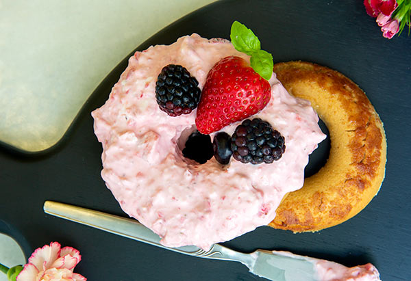 gluten free berry schmear