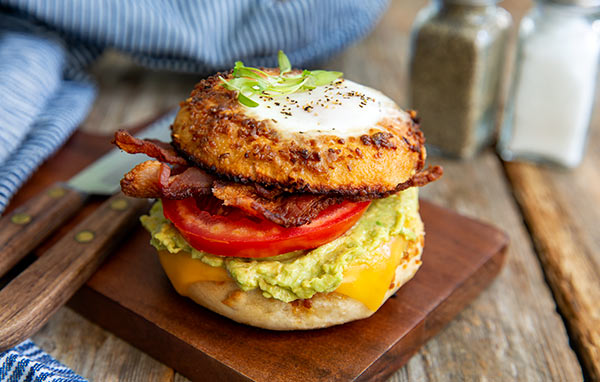 Gluten Free Breakfast Sandwich