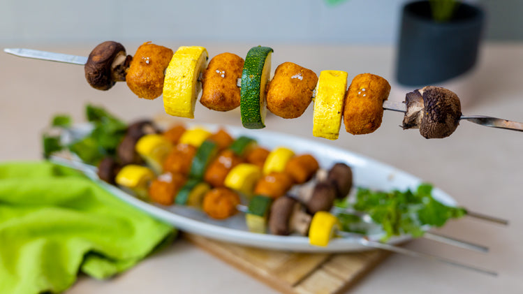 Soft Pretzel Nugget Skewers
