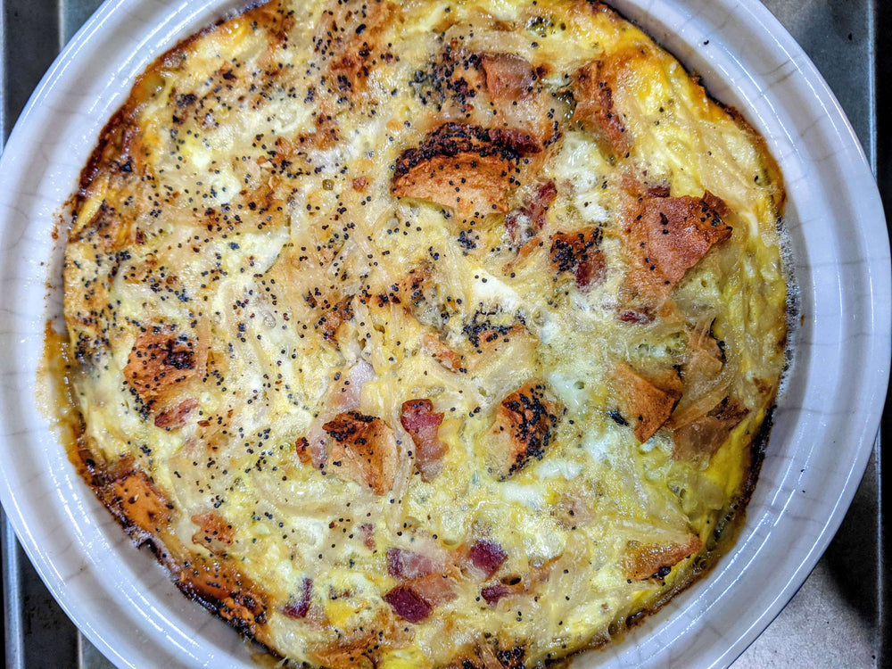 gluten free everything bagel casserole