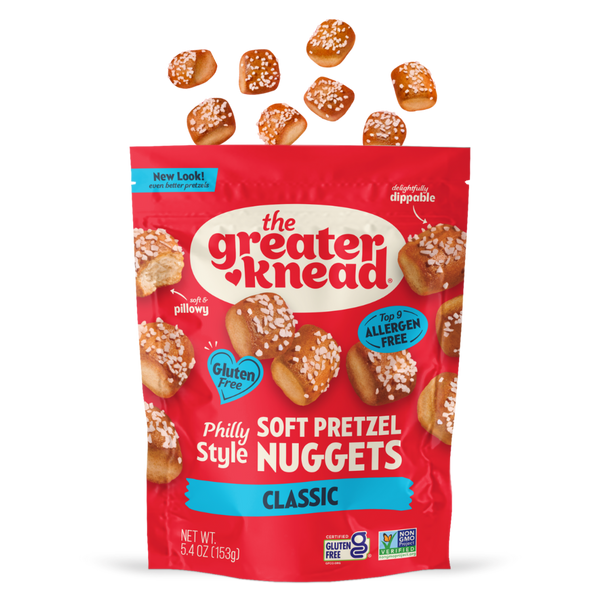 Gluten Free Classic Soft Pretzel Nuggets | The Greater Knead