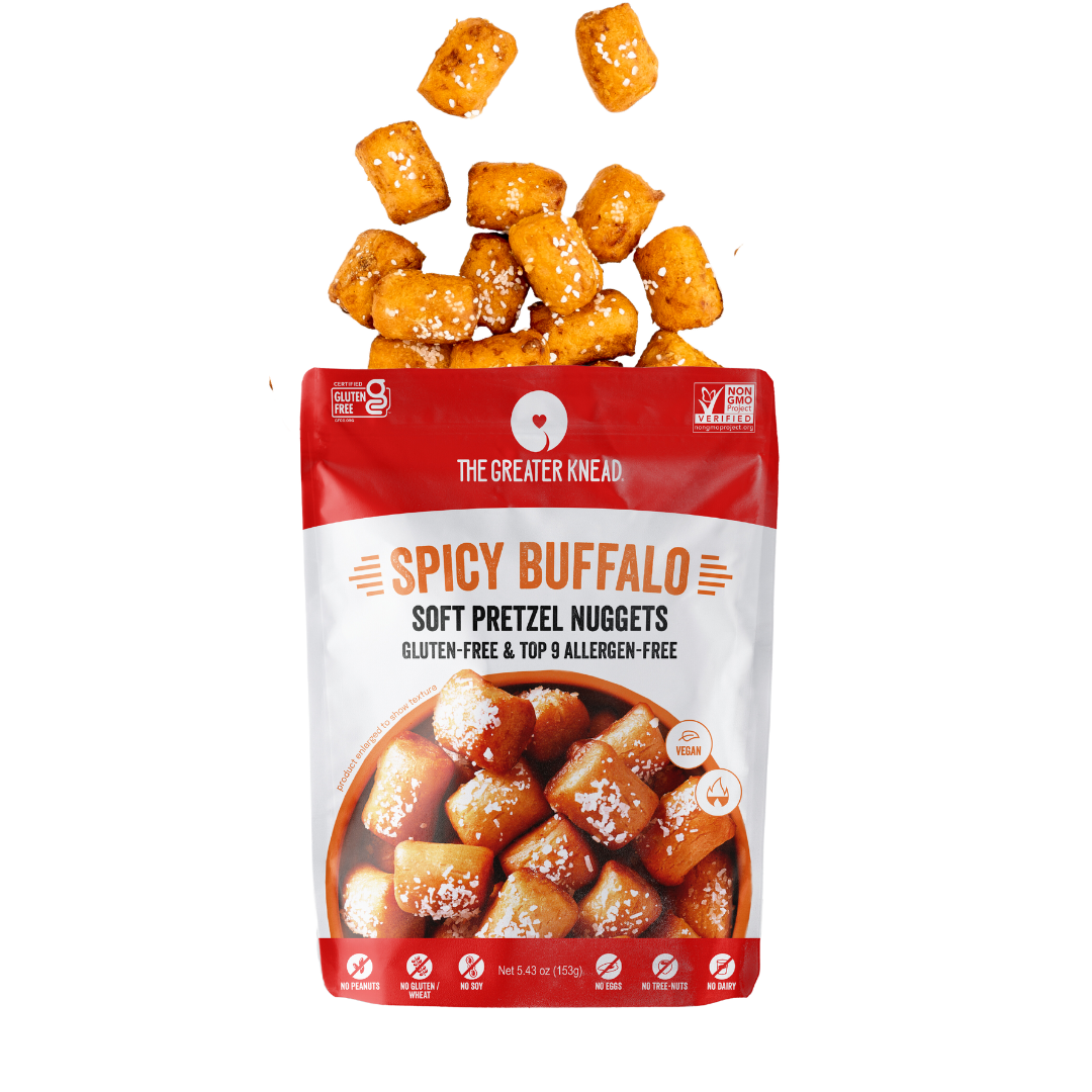 Gluten Free Spicy Buffalo Soft Pretzel Nuggets The Greater Knead