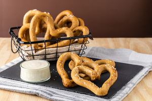 Heart Shaped Soft Pretzels