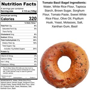 Tomato Basil Bagels