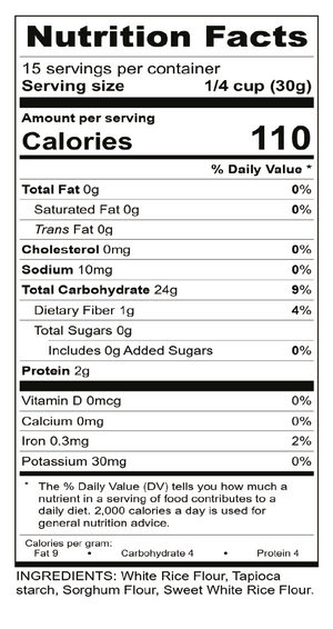 Gluten-Free & Top Allergen-Free Flour Blend